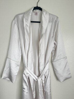 Victoria's Secret Satin Just Married Long Robe